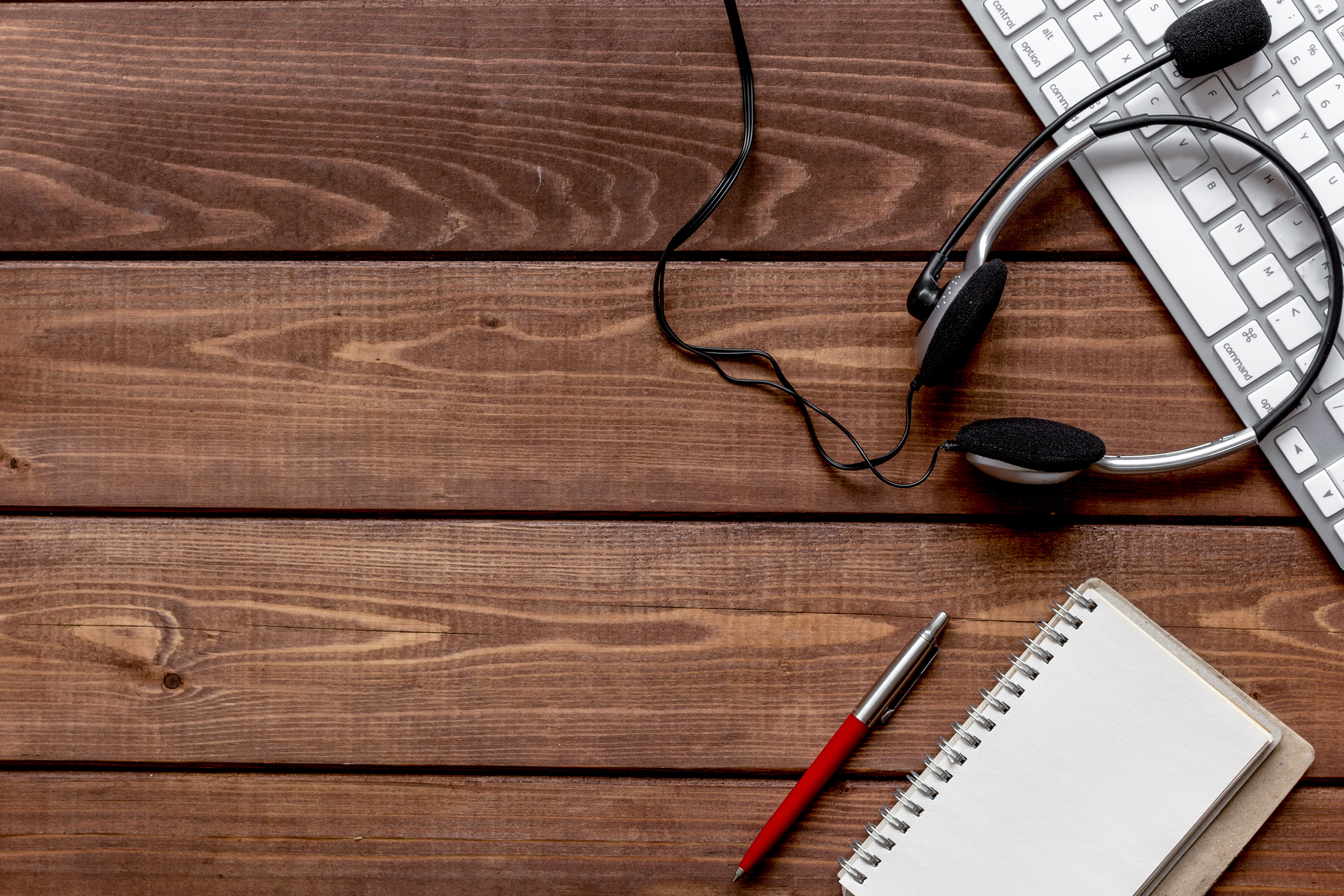 patient support call center headset for remote employee